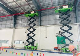 Xe nâng người cắt kéo 16m LiuGong LSC1414DH (Chạy điện)