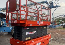 Xe nâng người cắt kéo 16m SinoBoom GTJZ1414(chạy điện)