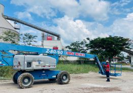 Xe nâng người cần gấp khúc 26m Genie Z-80/60RT(Diesel)
