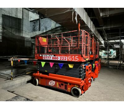 Xe nâng người cắt kéo 16m SinoBoom GTJZ1412 (Chạy điện)